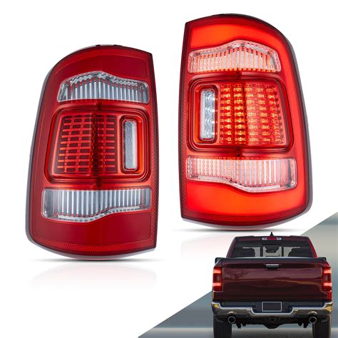 Buy VLAND Led Tail Lights Compatible With 2010 2018 Dodge RAM 1500 2500