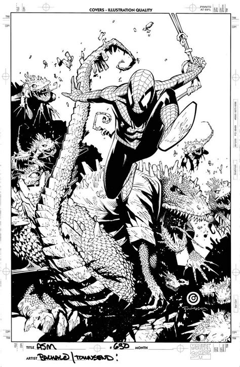 Amazing Spider Man 631 Cover By Timtownsend On Deviantart Comic Books Art Comic Art Sketch