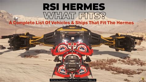 Rsi Hermes What Fits Complete Ship Test And Guides Pt1 What Fits