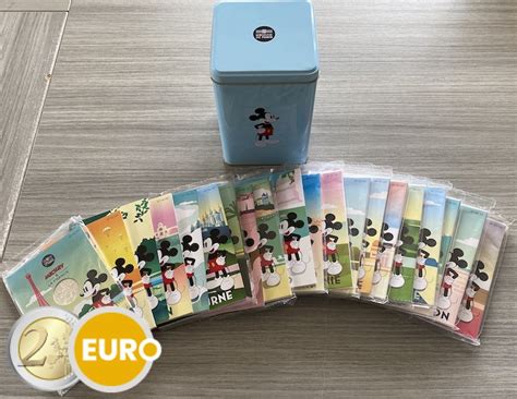 France 2018 20 x 10 euros Mickey et la France en boîte Euronotes be