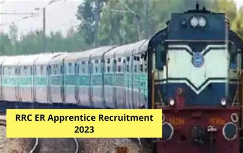 Rrc Er Apprentice Recruitment 2023 Apply For 3115 Vacancies