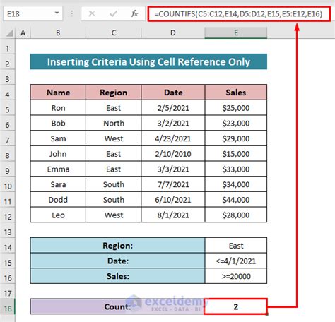 How To Use Countifs Function With 3 Criteria In Excel