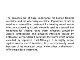 To Prepare And Submit Piperazine Citrate Elixir B P Wps Office Pptx