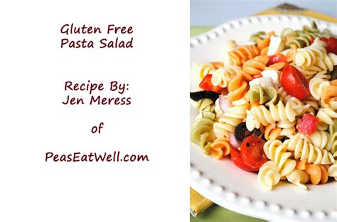 Gluten Free Mediterranean Pasta Salad Adelle Davis Foundation