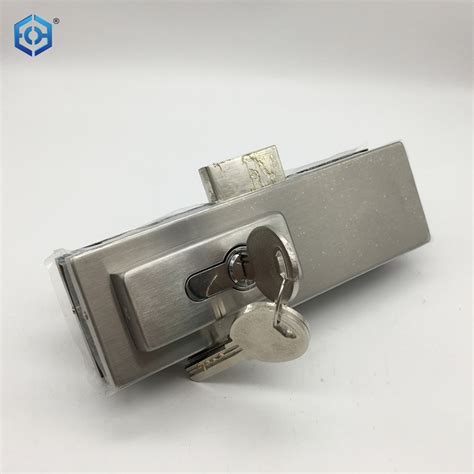 Silver Stainless Steel Glass Door Patch Fitting Bottom Patch Lock Buy Patch Lock Nylok Patch