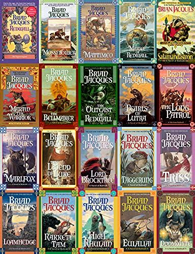 Buy Brian Jacques Redwall Series Set Book 1 20 Redwall Mossflower