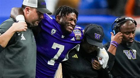 Dillon Johnson Injury Update Latest On Washington Rb After Sugar Bowl