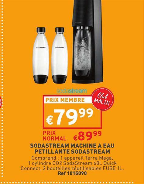 Offre Recharge Co2 60L Sodastream Chez E Leclerc