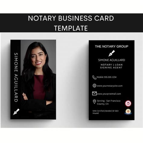 Notary Photo Card Etsy