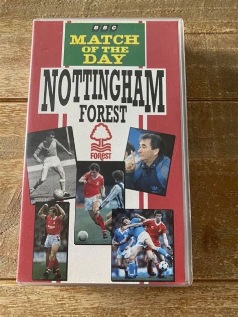 Bbc Match Of The Day Nottingham Forest Vhs Video Brian Clough Rare