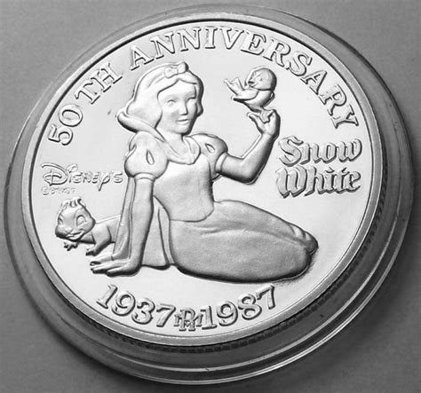 Filmic Light Snow White Archive Commemorative Coins 50th