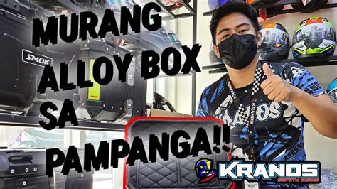 Murang Bilihan Ng Helmet At Alloy Top Box Sa Pampanga Youtube