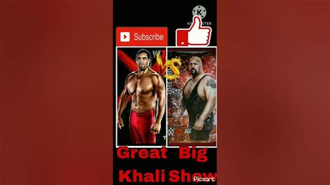 Wwe Ke Superstar Great Khalivsbigshowkhalivsbig😱jyada💪powerful