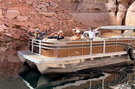 Pontoon Boat Adventures: Visiting The Top Secluded Spots At Lake Powell