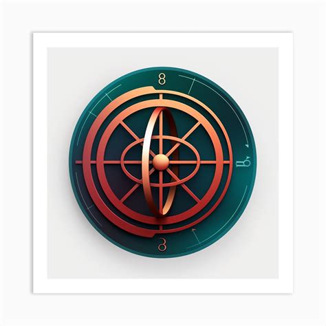 Compass Art Print by Chaotic - Fy