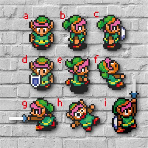 Link ALTTP | Pixel Boy Wall Art - Printer Boy Console Dust Covers and more