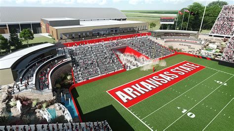 Arkansas State Unveils Drawings On North End Zone Expansion Underdog