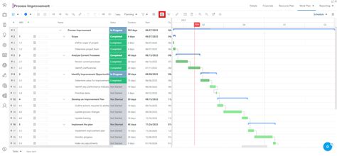 Show the Work Plan Critical Path – Support