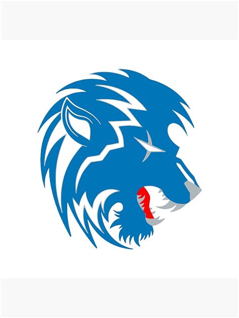 "Detroit Lions Logo " Poster for Sale by asmiranday68 | Redbubble