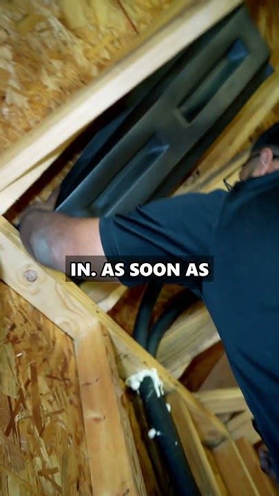 Installing A Baffle In Your Attic Super Easy And Effective Youtube