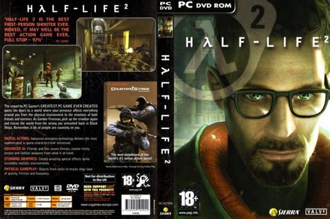 Half Life 2 2004 Eu Pc Dvd Cover And Label Dvdcovercom