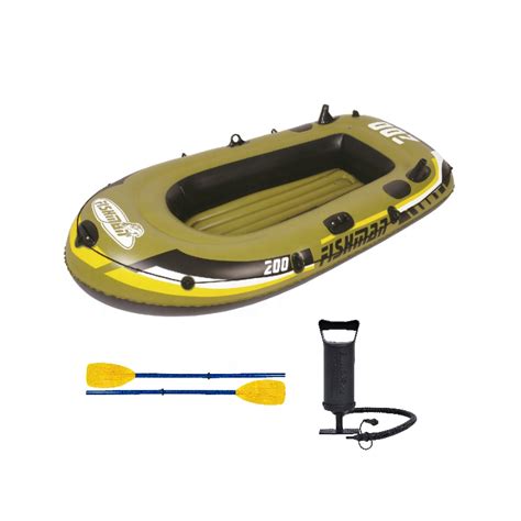 Fishman Boat Set Aufblasbare Fisch Boot Sets Mit Pumpe Und Paddel