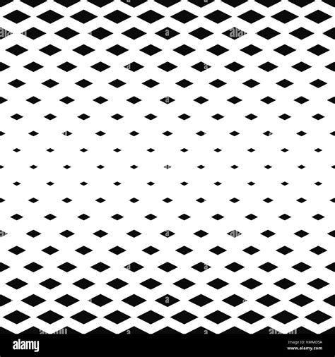 Abstract Monochrome Rhombus Pattern Background Stock Vector Image Art