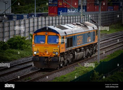 Gb Railfreight Class Peterborough United Outbound From