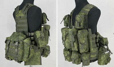 In US Russian Tactical Vest 6sh117 Molle Bags Emr Combat Equipment