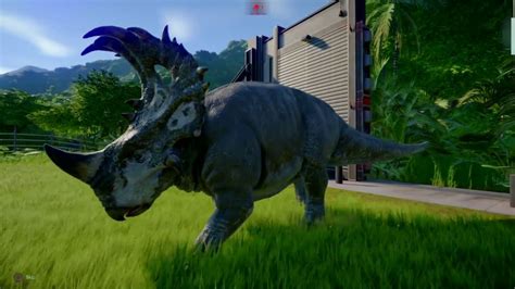 Jurassic World Evolution All Sinoceratops Skins Youtube