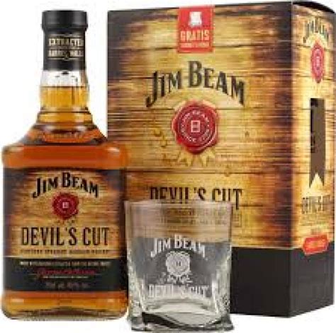 Whisky Burbon Jim Beam Devil S Cut L Usa Szklanka Whisky