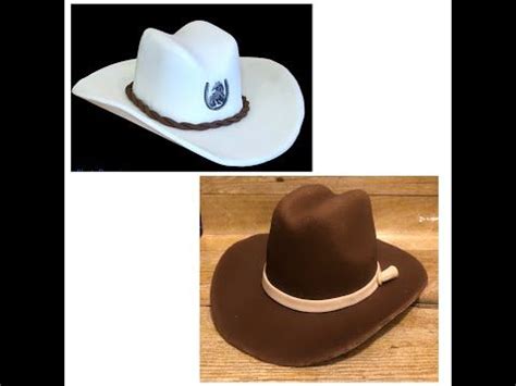 Como Hacer Un Sombrero Vaquero Topper How To Make A Cowboy Hat