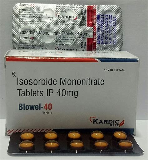 Isosorbide Mononitrate Mg Tablets At Rs Box Gandhibagh Nagpur