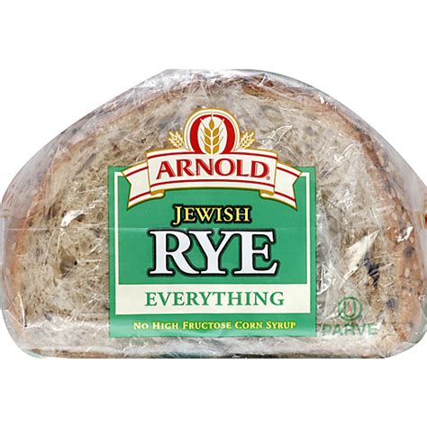 Arnold Bread Jewish Rye Everything Shop Price Cutter