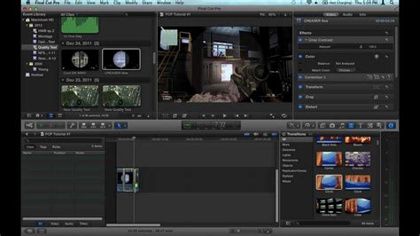 Final Cut Pro X Montage Effect 1 Final Cut Pro X Montage Editing Tutorial Youtube