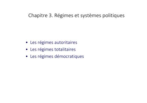 Introscpo 2022 23 Chapitre 3 1 Partie Chapitre 3 Régimes et systèmes