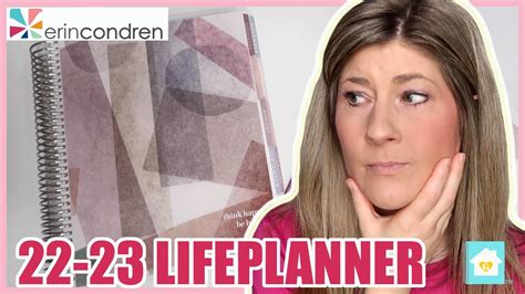 Erin Condren Lifeplanner Walkthrough And Review Youtube