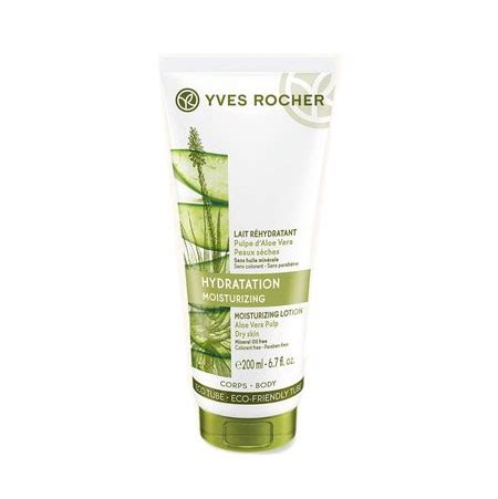 YVES ROCHER Lait Réhydratant à la pulpe daloe vera Fabellashop Côte