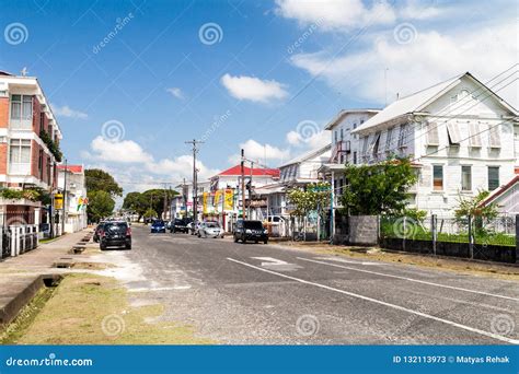 Street In Georgetown Editorial Stock Photo Image Of Downtown 132113973