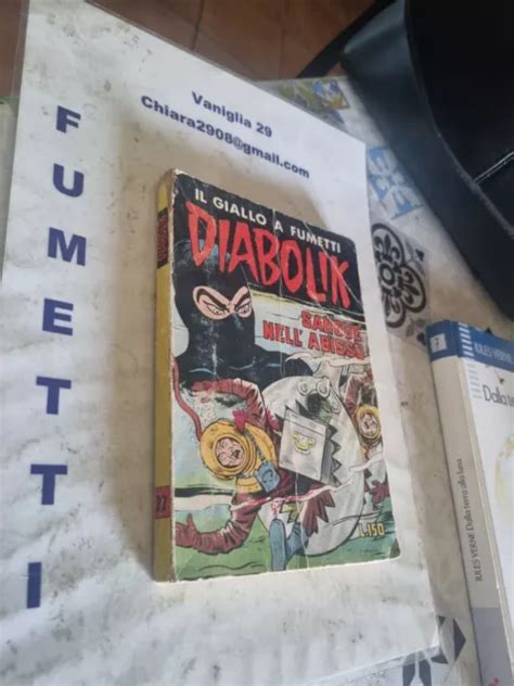 DIABOLIK 2 SECONDA Serie Originale N 22 Stato Buono EUR 19 99