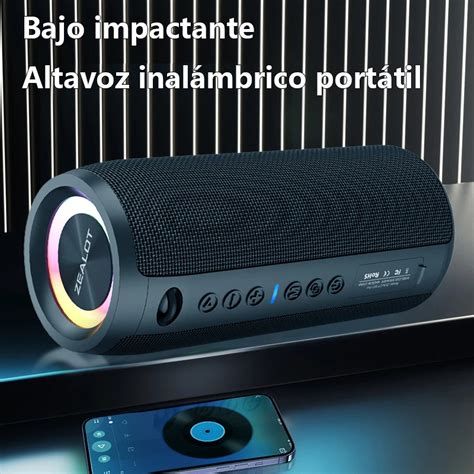 Altavoces Inal Mbricos Zealot S Pro De W Altavoz De Subwoofer Port