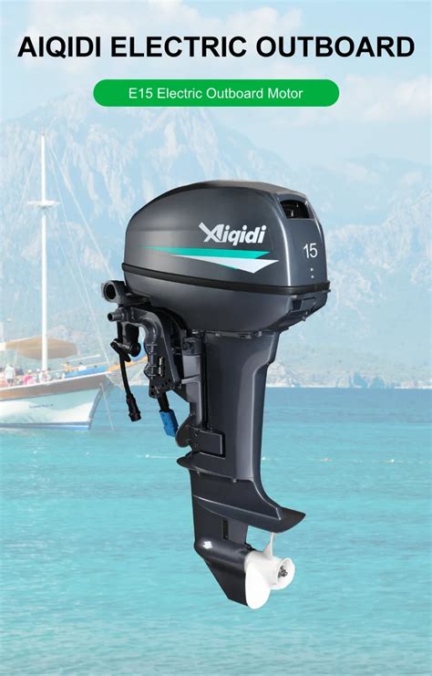 Aiqidi 15hp Electric Outboards 11kw Brushless Motor Tiller Remote