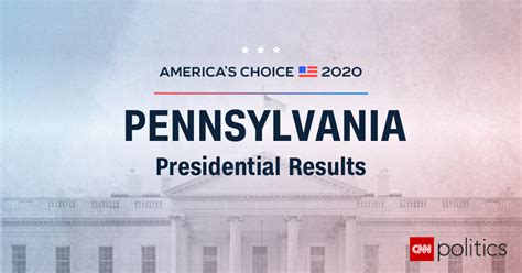 Pennsylvania Presidential Election Results and Maps 2020