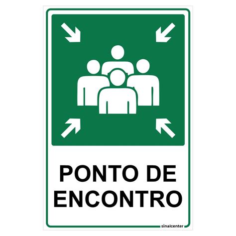 Placa Ponto De Encontro