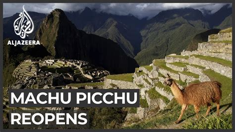 Peru Reopens Machu Picchu To Tourists After 8 Month COVID Closure The