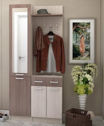 Грация 1 Прихожая (шимо светлый/шимо темный) – купить в Томске, цена 11 ...