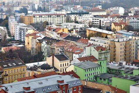 Brno Viewed From Above Stock Photo Image Of View Brno 113017284