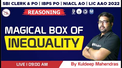 Sbi Clerk Po Ibps Po Insurance Reasoning Inequality