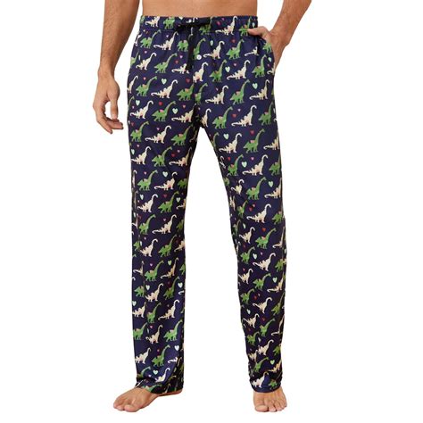 Vulcanodon Mens Funny Pajama Pants, Soft Lightweight Pajama Pants for ...