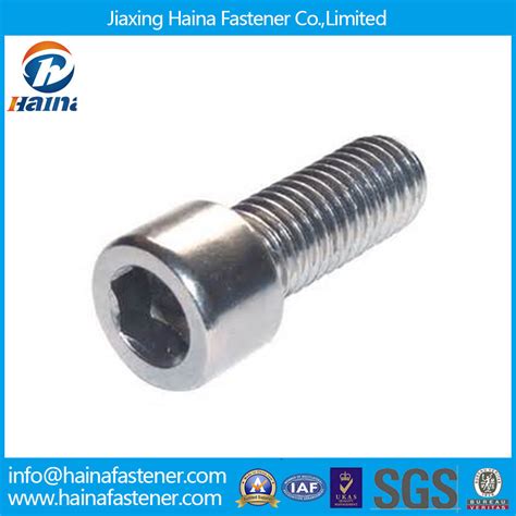 Stainless Steel Hexagon Socket Head Cap Screw Din912 8 8 China